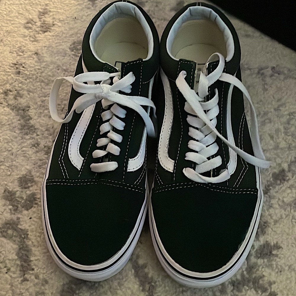 NEW Vans Forest Green Old Skool Shoes